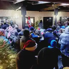 Besuch von Nikolaus und Krampus