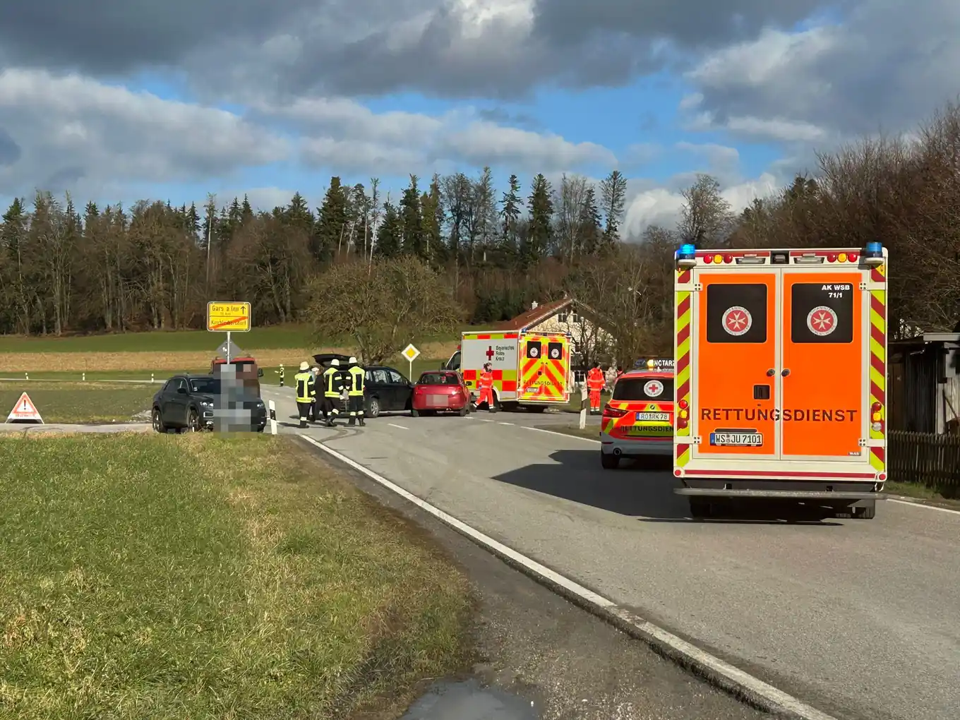 Unfall bei Kirchloibersdorf