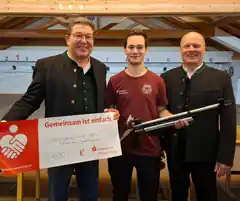 Neues Lichtgewehr für die Rotter Schützen