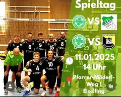 Jede Menge Volleyball-Action in Eiselfing