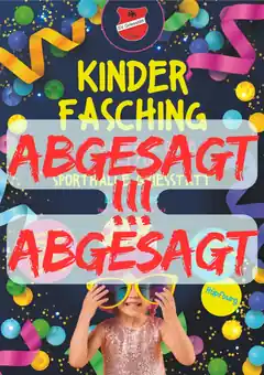 Griesstätt: Faschingstreiben abgesagt!