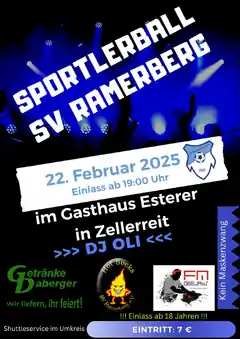 Sportlerball in Ramerberg