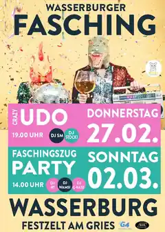 Fürs Partyvolk gibt’s wieder ein Partyzelt