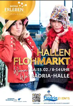 Wieder ein Flohmarkt in der Badria-Halle