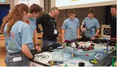 Im Finale des Robotics-Wettbewerbs