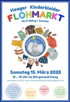 Flohmarkt für Kinderkleider