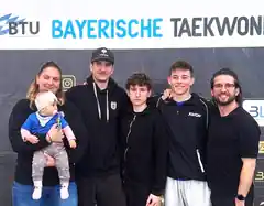 Wasserburger auf dem Taekwondo-Stockerl