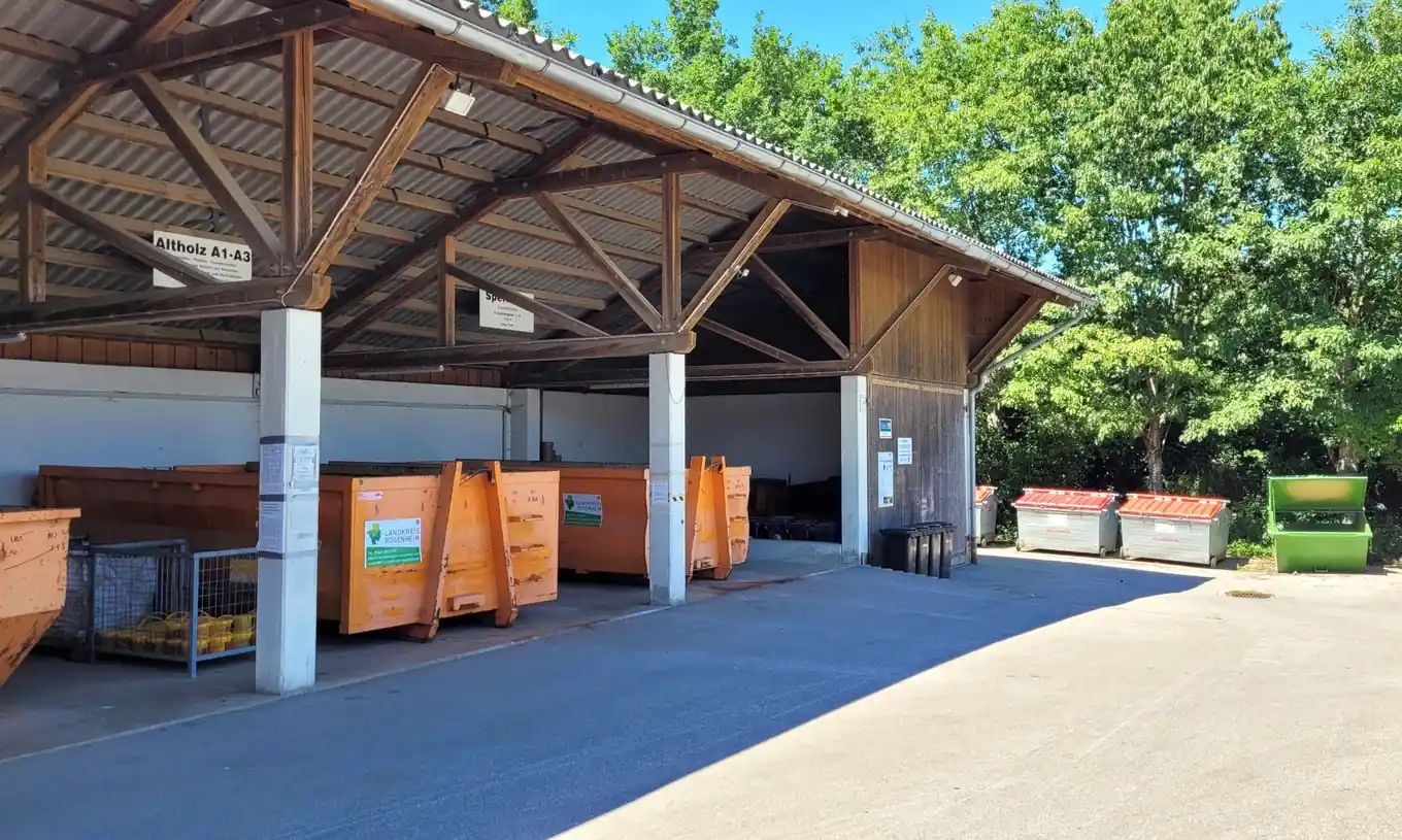 Wertstoffhof in Hafenham bleibt zu