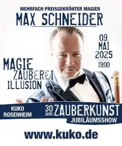 „Mit Magie an Wunder erinnern“: Max Schneider zaubert