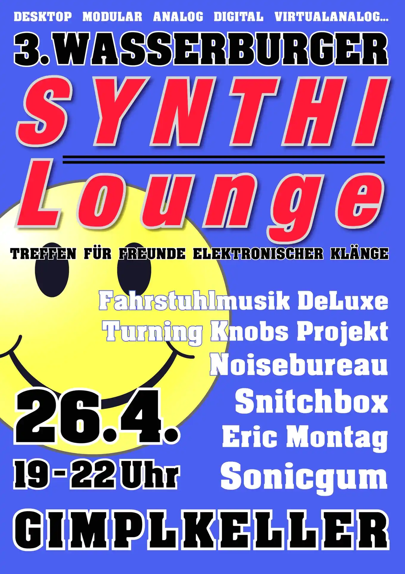 Techno live im Gimplkeller