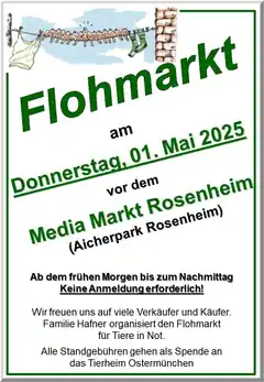 Ein Flohmarkt zugunsten der Tiere
