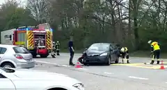 Lkw erfasst Pkw