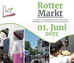 Heute der große Markt in Rott
