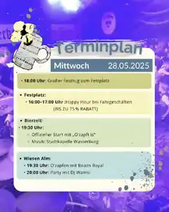 Heute auf dem Frühlingsfest: Tag 1