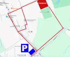 Zusätzliche Parkplätze fürs Frühlingsfest