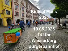 Fahrraddemo in Wasserburg