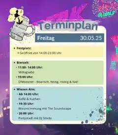 Heute auf dem Frühlingsfest: Tag 3