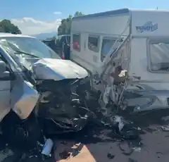 Unfall mit Kettenreaktion