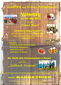 Rettenbach feiert den Vatertag