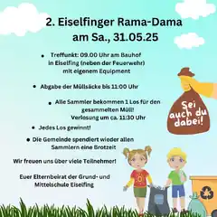 Eiselfing räumt auf