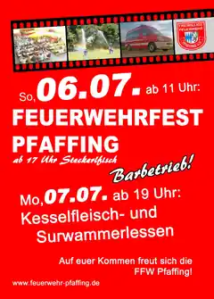 Auf zur Pfaffinger Feuerwehr