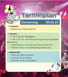 Heute auf dem Frühlingsfest: Tag 9