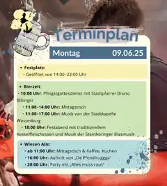 Heute auf dem Frühlingsfest: Tag 13