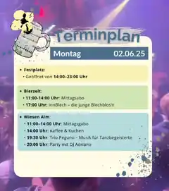 Heute auf dem Frühlingsfest: Tag 6