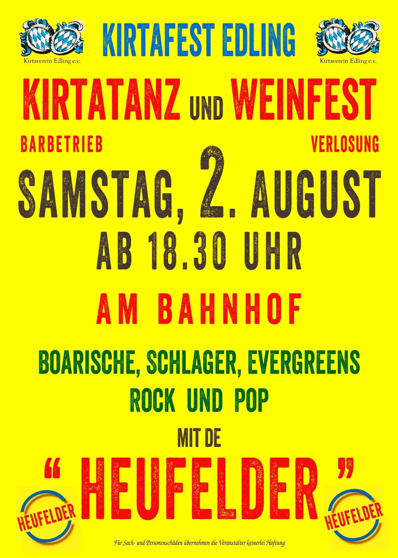 Boarisch, rockig, live: Der Kirtaverein feiert