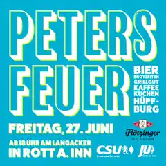 Morgen ein Petersfeuer „am Langacker“ in Rott
