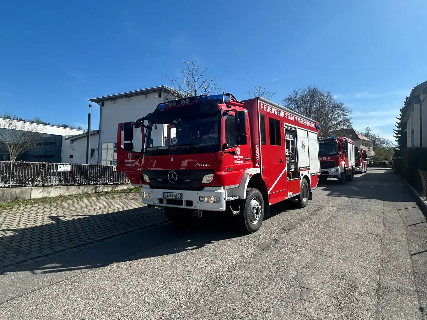9.30 Uhr: Alarm für die Feuerwehr