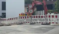 Abenteuerlicher Umweg über die Wuhr