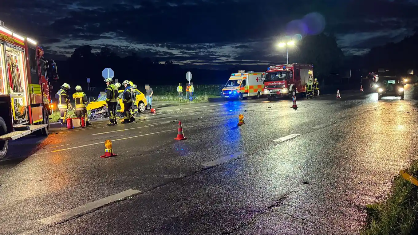 21.30 Uhr: Schwerer Unfall bei Soyen