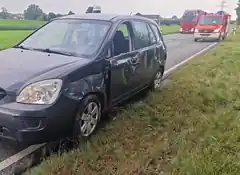 Gestern bei Schechen: Unfall auf der B15