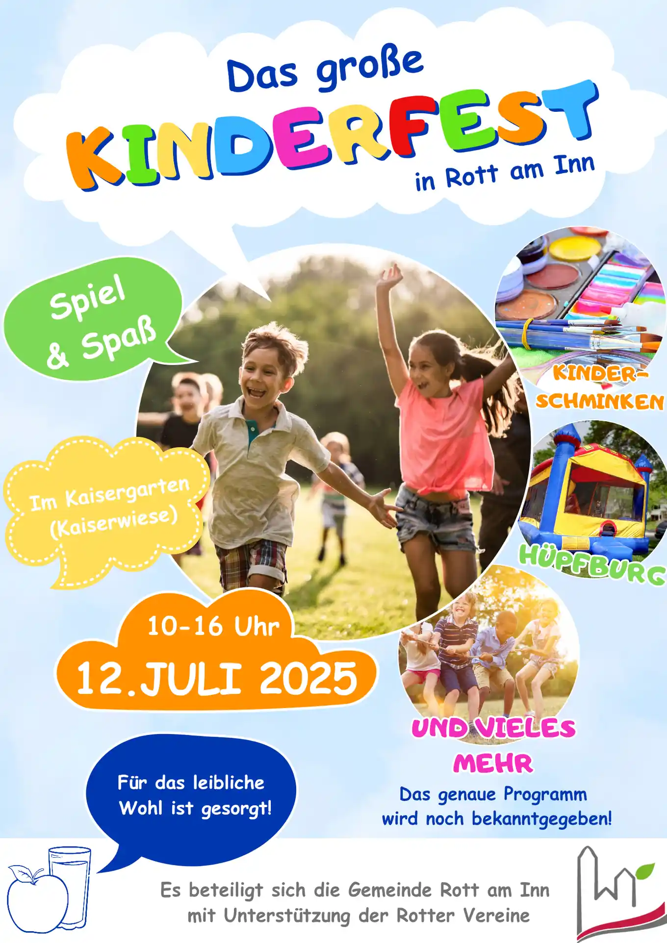 Morgen ein Hoch auf die Kinder in Rott