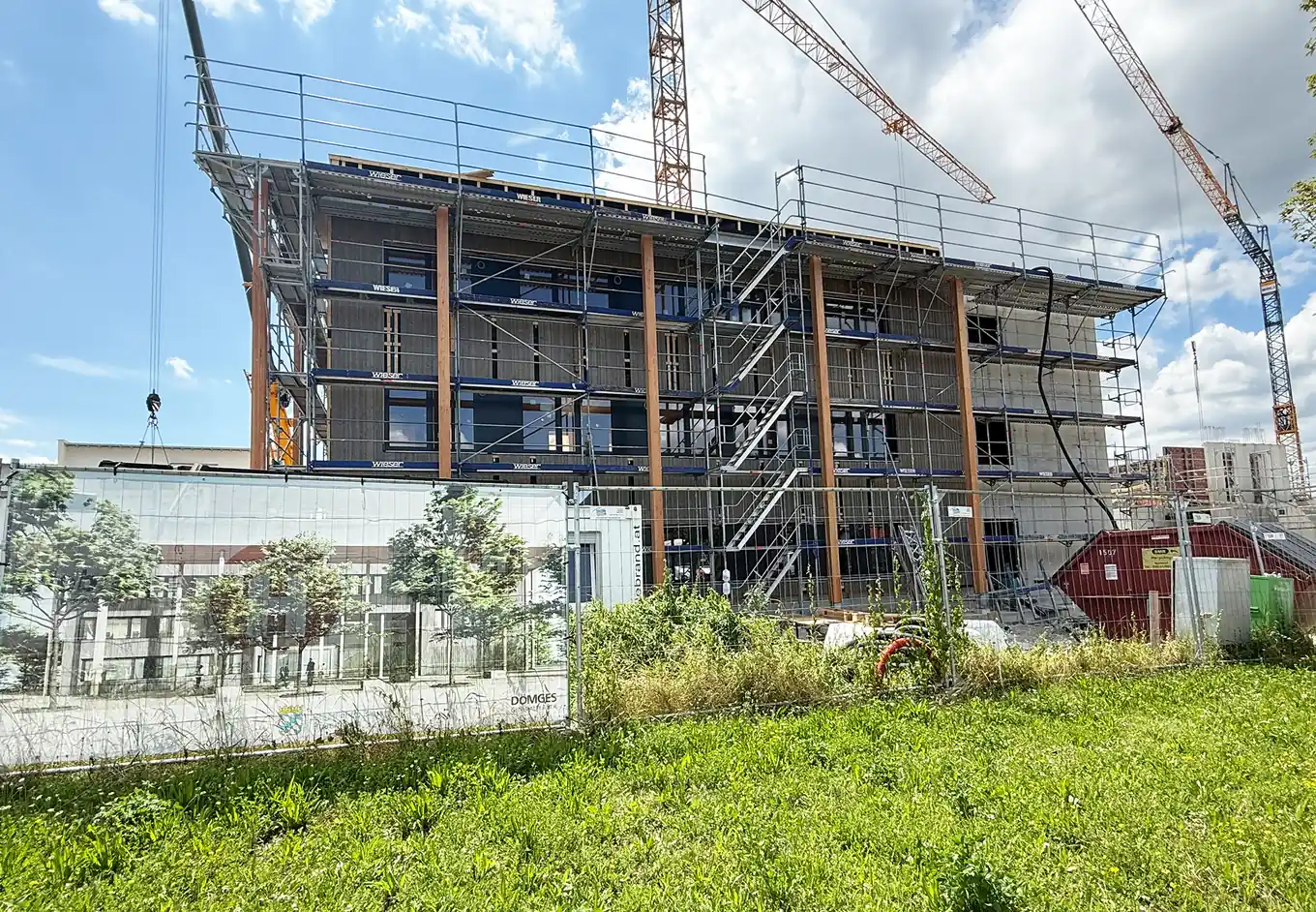 „Die Arbeiten liegen voll im Zeitplan“