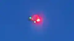 Mit Hubschrauber und Drohne