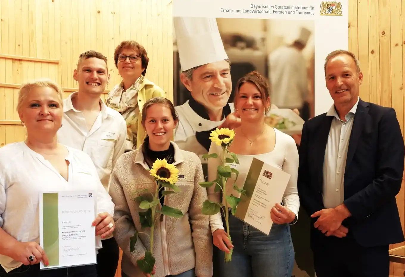 Vorbildlich verpflegt