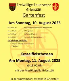 Hoch her geht’s bei der Feuerwehr in Griesstätt