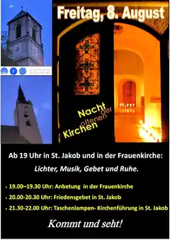 „Nacht der offenen Kirchen“ verschoben