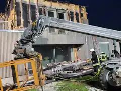 Feuerwehr bis in die Nacht hinein im Einsatz