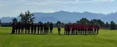 Mit Einsatzbereitschaft und Kampf