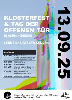 Klosterfest mit Tag der offenen Tür