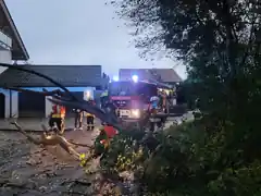 Sturmböen: Feuerwehr im Einsatz