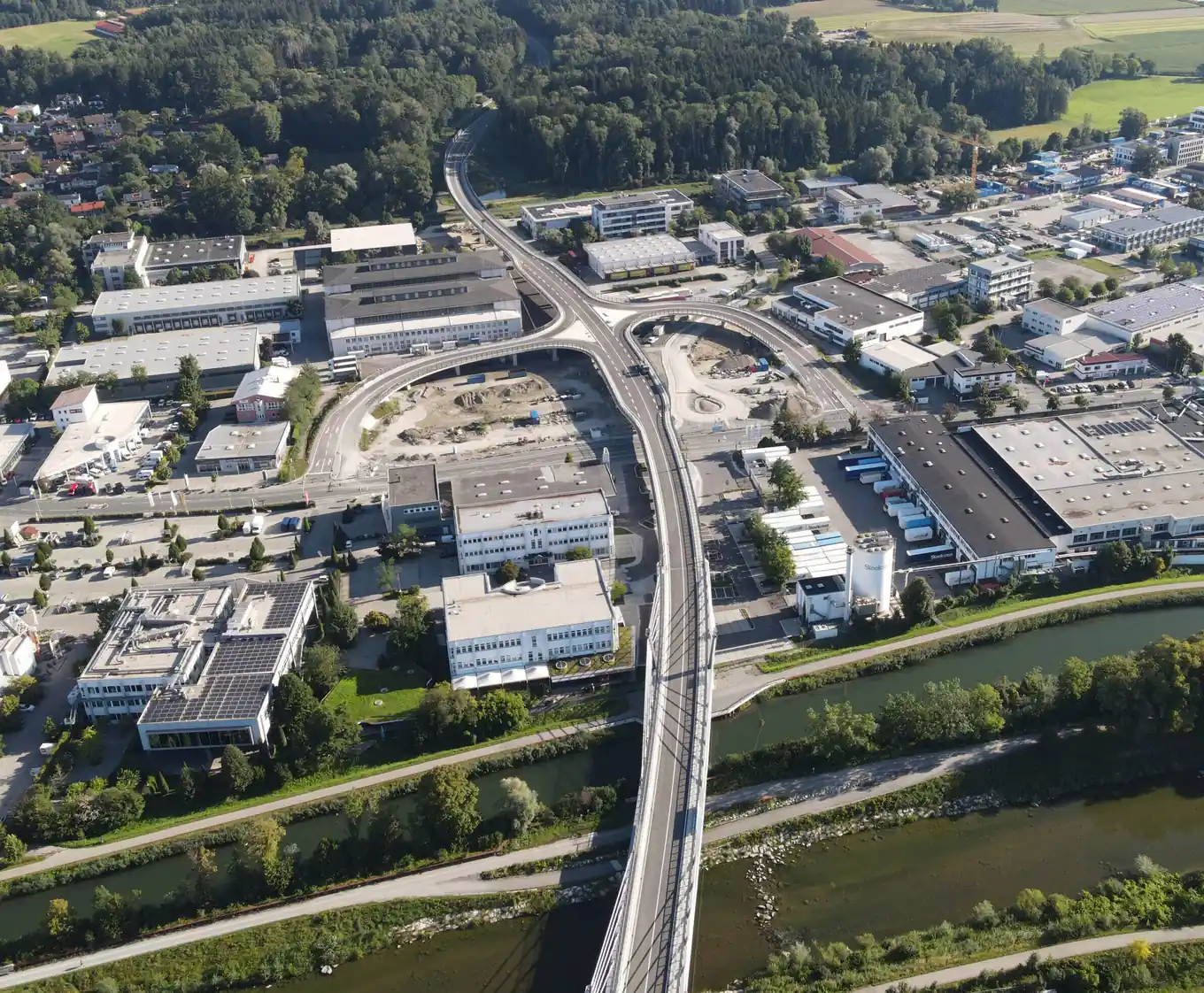 B15 Westtangente: Halbseitige Sperrung