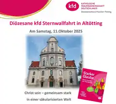 „Christ sein“: Sternwallfahrt am Samstag