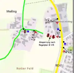 Straße in Meiling einen Monat lang gesperrt