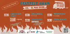 150 Jahre: Die Feuerwehr Aham feiert
