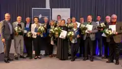 Bezirksmedaille für Wolfgang Schmid