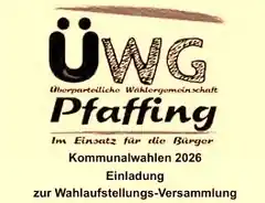 Pfaffinger ÜWG stellt auf